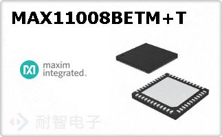 MAX11008BETM+T