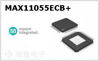 MAX11055ECB+