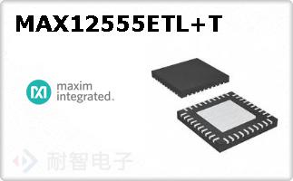 MAX12555ETL+T