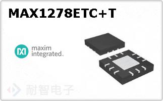 MAX1278ETC+T