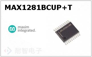 MAX1281BCUP+T