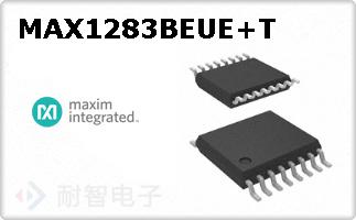 MAX1283BEUE+T