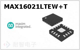 MAX16021LTEW+T