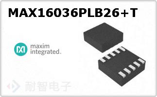 MAX16036PLB26+T