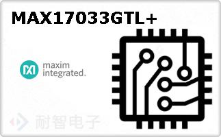 MAX17033GTL+