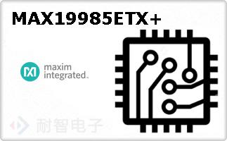 MAX19985ETX+