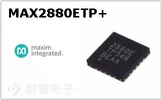 MAX2880ETP+