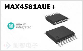 MAX4581AUE+