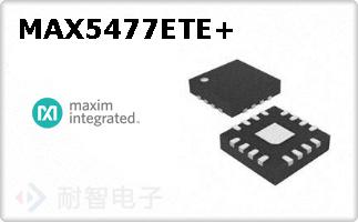 MAX5477ETE+