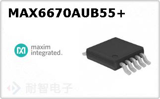 MAX6670AUB55+