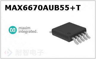 MAX6670AUB55+T