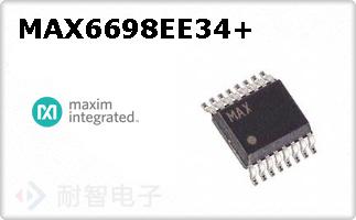 MAX6698EE34+