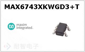 MAX6743XKWGD3+T