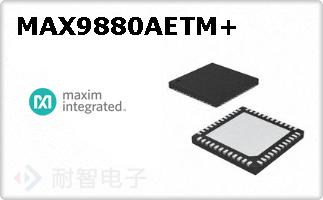 MAX9880AETM+
