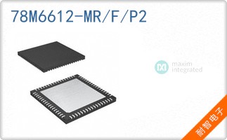 78M6612-MR/F/P2