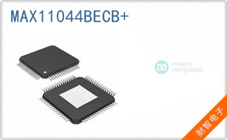 MAX11044BECB+