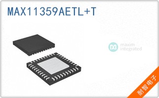 MAX11359AETL+T