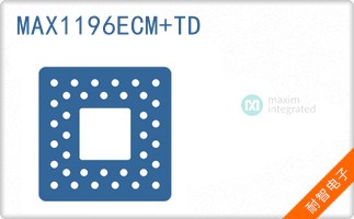MAX1196ECM+TD