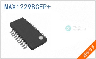 MAX1229BCEP+