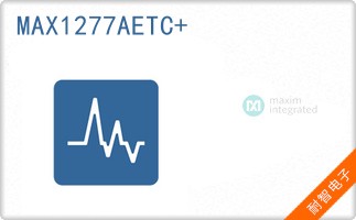 MAX1277AETC+