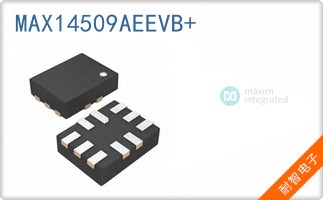 MAX14509AEEVB+