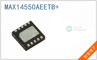 MAX14550AEETB+