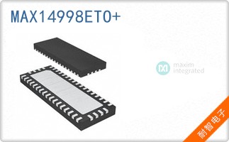 MAX14998ETO+