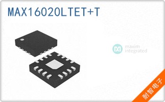 MAX16020LTET+T