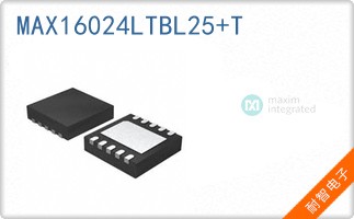 MAX16024LTBL25+T