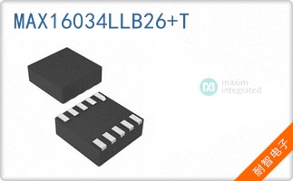 MAX16034LLB26+T