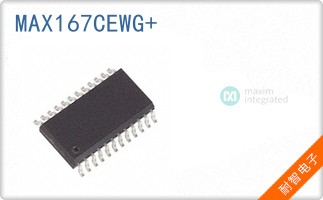 MAX167CEWG+