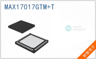 MAX17017GTM+T