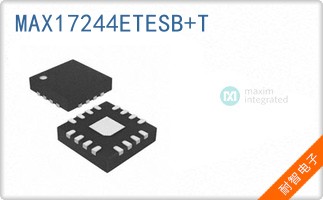 MAX17244ETESB+T