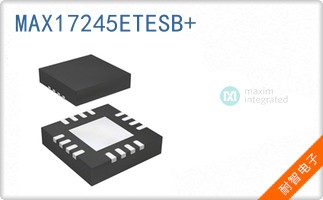 MAX17245ETESB+
