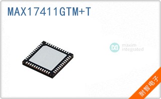 MAX17411GTM+T
