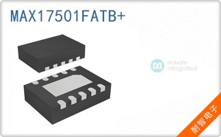 MAX17501FATB+