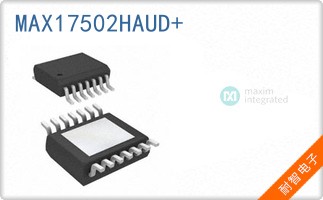 MAX17502HAUD+