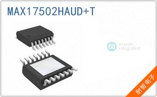 MAX17502HAUD+T