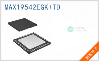 MAX19542EGK+TD