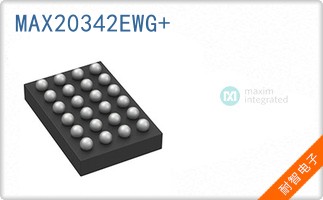 MAX20342EWG+