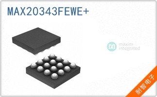 MAX20343FEWE+