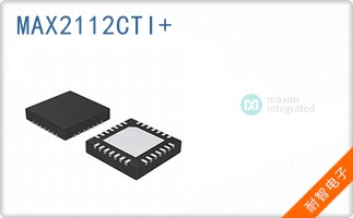 MAX2112CTI+