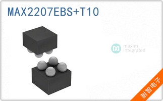MAX2207EBS+T10