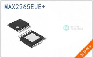 MAX2265EUE+
