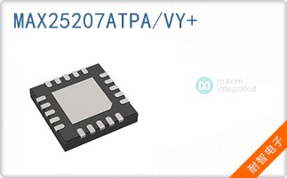 MAX25207ATPA/VY+