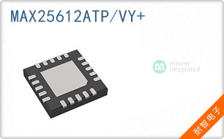 MAX25612ATP/VY+
