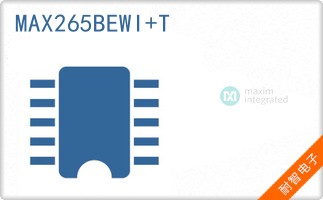 MAX265BEWI+T