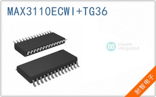 MAX3110ECWI+TG36