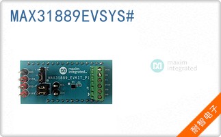MAX31889EVSYS#