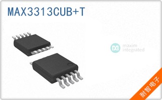 MAX3313CUB+T